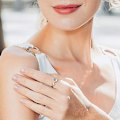 Miniatyrbilde 4 av 5: 925 Sterlingsølv Justerbar Hummingbird Ring med sølv Cubic Zirconia - lekre smykker for kvinner og jenter