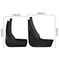 Miniatyrbillede 4 af 5: Stænklapper kompatible med Superb 2016-2021 Mudguard Mud Flap Guard Splash Mudguards Biltilbehør