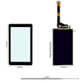 Miniatyrbilde 5 av 5: 5.5 Tommers 2K LCD-skjerm 1440X2560 HD LCD-skjerm kompatibel med LD002R/ Mars/ Fiber Optisk 3D-printer
