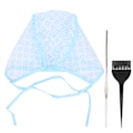 Miniatyrbild 1 av 8: Hair Highlights Cap Set Återanvändbar Highlight Cap med hårfärgningsborstar kroknål