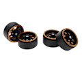 Pikkukuva 7 / 8: 1,9 tuuman RC-pyörännavat painovoiman vähentäminen CNC-alumiiniseos 1,9 tuuman RC-pyörännapa Axial SCX10 Goldille