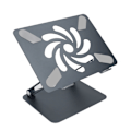 Miniatyrbillede 2 af 8: Skrivebordscomputer Stativ Holder Aluminiumlegering Justerbar Højde Bærbar Køling Beslag til Bærbar Computer Notebook Tablet