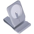 Miniatyrbillede 6 af 8: Magnetisk trådløs oplader telefonopladningsstation stativ dock aluminiumlegering til MagSafe til IPhone12