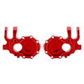 Miniatyrbilde 4 av 8: 1 par aluminiumlegering portal drivhus foran Traxxas TRX-4 1/10 Crawler RC-del (rød)