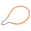 Miniatyrbild 7 av 8: Skjutspö Spjut Slunga 5x10mm Latex Band Bra Elasticitet Tillbehör för Fiske Orange