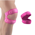 Miniatyrbild 5 av 5: Knäsmärtlindring & Patellastabiliserande Stöd, Justerbart Patellastöd för Knä, Knäskydd för Meniskskada -GSL FF GY ZD W Rosa
