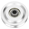Miniatyrbillede 6 af 8: Aluminiumlegering Trækhjul Styrketræning Øvelse Hardware Fitnessudstyr Tilbehør 70mm diameter