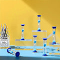 Miniatyrbild 2 av 5: 24 st 2-minuters sandtimer 2-minuters timer barntimer timglas akryl täckt timglas sandklocka_SZXM