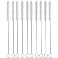 Miniatyrbilde 1 av 5: Stålbørste, Nylon Rørrenser 7.87-tommer X 2/5-tommer Sett med 10