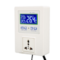 Miniatyrbilde 3 av 8: Digital temperaturregulator LCD-skjerm oppvarming kjøling termostatregulator for reptil akvarium 110‑240V EU-plugg