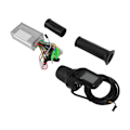 Miniatyrbillede 7 af 8: 48/60V 350W Elektrisk Cykel Børsteløs Motor Controller 886 LCD Display Panel Kit med Ekstra Twist Grips