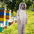 Miniatyrbild 3 av 8: Bi-dräkt med huva, skyddskläder för biodling, anti-bi-utrustning