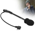 Miniatyrbillede 4 af 5: Black Z Tactics Microphone MIC 2 Pin til Comtac II H50 Noise Reduction Headset Klar lyd