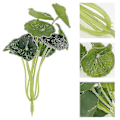 Miniatyrbillede 3 af 3: 8 stk. kunstige plantedekorationer, Simuleret Grøn Plante