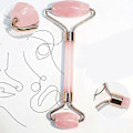 Miniatyrbillede 2 af 4: Jade Roller & Gua Sha, Ansigtsrulle, Ansigts Skønhedsrulle Hudplejeværktøjer, Massager til Ansigt, Øjne, Hals, Kropsmuskelafslapning og Lindring af Fine Linjer a