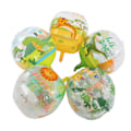 Miniatyrbilde 3 av 8: 5 stk 22 tommers 4D dyreprint ballonger gjenbrukbare PP dyreballonger automatisk forsegling flere dyremønstre safariballong