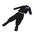 Miniatyrbild 8 av 8: Cosplay kläder set byxor kappa bälte hårnål Halloween performance kostym för män kvinnor L