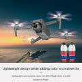 Miniatyrbilde 4 av 5: Silent Low Noise Mini Portable Drone Propell for DJI Air 2 Yellow Black White