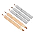 Miniatyrbild 2 av 8: Infällbar läppborste Dubbel- och enkeländad nylon Portable Lip Makeup Brush