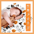 Miniatyrbillede 5 af 5: Tæppe Halloween Dekoration Græskar Fleece Letvægts Kast Gaver Til Fødselsdag Jul Bløde Flanelltæpper Til Alle Sæsoner Seng Sofa-40x50 Tommer