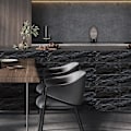 Pikkukuva 2 / 5: 4 kpl Seinälaattatarroja 15x30cm PVC Itseliimautuva Keittiön Kaapin Huonekalupöytä
