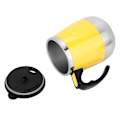 Miniatyrbild 5 av 8: Elektrisk kaffemugg med omrörning, självomrörande magnetisk mugg (gul)