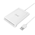 Miniatyrbild 1 av 5: Kontakt + NFC 2-i-1 Smartkortläsare PC-ansluten Dual-Interface