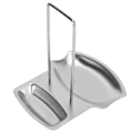 Miniatyrbilde 6 av 8: Pan Cover Spoon Rack 304 Rustfritt Stål Gryte Lokk Kjøkkenutstyr Rack Organizer Hylle
