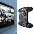 Pikkukuva 6 / 8: Langaton peliohjain 6 akselia ergonominen herkkä ladattava Bluetooth-peliohjain Switch Pro PC-peleihin sininen punainen