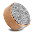 Miniatyrbild 2 av 2: Träkorn Trådlös Bluetooth Högtalare Portabel Mini Subwoofer Stereo Högtalare Zekai grå