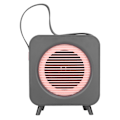 Miniatyrbild 5 av 8: A29 Bluetooth-högtalare, bärbar retro trådlös högtalare utomhus subwoofer grå