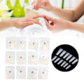 Miniatyrbillede 5 af 8: 504 stk. Professionelle Bærbare Neglekunst Tip Falske Negle Patch DIY Manicure Værktøj Naturlig