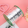 Miniatyrbild 5 av 8: 400 Yards Twist Slipsar Godispåse Bakning Förpackning Presentkartong Blomma Twist SlipsarSilver