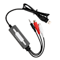 Miniatyrbilde 3 av 8: USB Audio Capture Recorder Card Konverterer platespillerkassetter til MP3/WAV