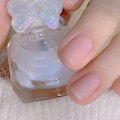 Miniatyrbild 4 av 5: Nagellack Gel Vattenbaserad Hög Glans Blank Hållbar Frostad Nagellack för Damer Frostad Topplack