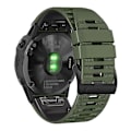 Miniatyrbillede 1 af 5: Garmin Tactix Delta/Enduro silikone erstatningsurrem - Army Green Black