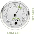 Miniatyrbild 2 av 5: Hygrometer Termometer Inomhus Temperatur Luftfuktighet Sensor Monitor Detektor Mätningar för Hem Garage Växthus Vinkällare_SZXM