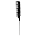 Miniatyrbilde 1 av 8: Fremheving Clip Kam Erting Foiling Salong Retting Hår Clip Styling Veving Rotte Hale skille kam for unisex svart