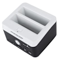 Miniatyrbillede 4 af 8: USB3.0 HDD SATA-dockingstation, ekstern kabinet til 2,5'/3,5\" IDE/SATA I/II/III UK 110-240V