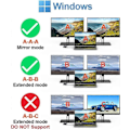 Pikkukuva 4 / 5: USB 3.0 - HDMI VGA -sovitin, USB - HDMI VGA -sovitin, tukee HDMI VGA:ta, 1080p Sync -ulostulo, yhteensopiva Windows 7/8/8.1/10 kanssa, videoadapteri