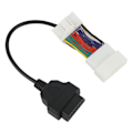 Miniatyrbilde 2 av 8: 16pin OBD2-adapterkabel diagnostisk kontakt erstatning for Tesla Model 3 Y 2019‑2021