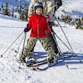 Miniatyrbild 4 av 5: Easy Wedge Skidträningshjälp Skidspetskontakt Snowboardkontakt Elasticitet Spetsklämmor Hud Nybörjare Viktigt (slumpmässig färg) Zekai
