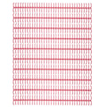Miniatyrbilde 1 av 8: 10 stk 34 hull bindersrygg i plast, avtakbare løse bladringer, 12 mm diameter, rosa