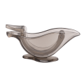 Miniatyrbillede 7 af 8: 5 stk Manuel citronsaftpresser Swan Style Transparent Akryl Sikker Holdbar Citronskivepresser til køkken Cafe Bar