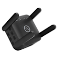 Miniatyrbild 3 av 8: Trådlös Wifi Repeater Signalförstärkare Räckviddsförlängare Datortillbehör AC 110-240V Svart EU-kontakt