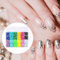 Miniatyrbillede 4 af 5: 57600 stk. 12-farvet FlatBack Krystal Rhinestones Neglekunst Dekoration Håndværk