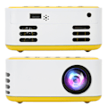 Miniatyrbilde 8 av 8: Mini Projektor LED WiFi USB-tilkobling 1080P Innebygd høyttaler Bærbar projektor for hjemmekino Camping Reise 100‑240VEU Plugg 100‑240V
