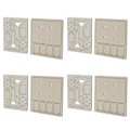 Miniatyrbild 2 av 8: 4 set trävattenhjul leksaker DIY barn teknik DIY montering pusselmodell