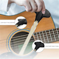 Miniatyrbilde 2 av 5: Gitarbue 22,6 cm Lengde Gitar Stemme Tone Plekter Tilbehør Oransje