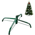 Miniatyrbillede 3 af 5: Jern Kunstigt Juletræsfod med Tripod - Grøn 40 cm.